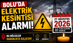 Bolu’da Elektrik Kesintisi Alarmı: 27 Ağustos’ta Bu Bölgeler Karanlıkta Kalacak!