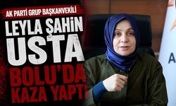 AK Parti Grup Başkanvekili Leyla Şahin Usta Bolu’da kaza yaptı