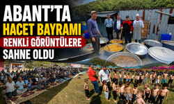Abant'ta Hacet Bayramı renkli görüntülere sahne oldu