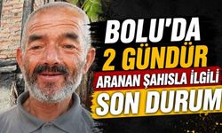 Bolu'da kaybolan vatandaşla ilgili son durum
