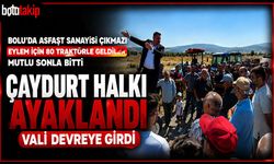 Bolu’da ‘Asfalt Şantiyesi’ Çıkmazı, Vali Konuya El Attı: Köylüler Kazandı