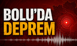 Bolu'da deprem