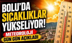 Bolu’da sıcaklıklar yükseliyor! Meteoroloji gün gün açıkladı