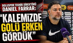Boluspor Teknik Direktörü Daniel Farrar: "Kalemizde golü erken gördük"