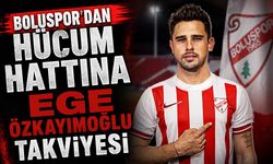 Boluspor'dan hücum hattına Ege Özkayımoğlu takviyesi