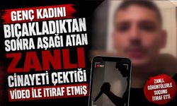 Bütün suçunu çektiği videoyla itiraf etti