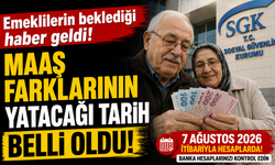 Emeklilerin beklediği haber geldi! Maaş farklarının yatacağı tarih belli oldu