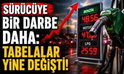 Sürücüye bir darbe daha: Tabelalar yine değişti!