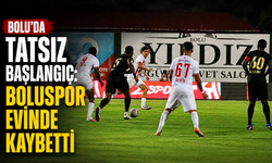 Bolu’da tatsız başlangıç: Boluspor evinde kaybetti