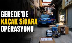 GEREDE’DE KAÇAK SİGARA OPERASYONU
