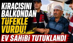 Kiracısıyla tartıştı, balkona çıkıp ateş etti!
