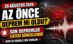 Son depremler listesi güncellendi! Az önce deprem mi oldu? İşte AFAD ve Kandilli verileri