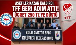 ASKF’ler Kazan Kaldırdı, TFF Geri Adım Attı: Ücret 250 TL’ye Düştü