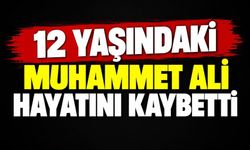 12 yaşındaki Muhammet Ali hayatını kaybetti