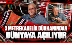3 metrekarelik dükkanından dünyaya açılıyor