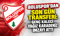 Boluspor’dan Son Gün Transferi: Genç Kaleci Yağız Karadeniz İmzayı Attı