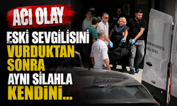 ACI OLAY Eski sevgilisini, sonra aynı silahla kendini…
