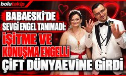 Babaeski’de sevgi engel tanımadı: İşitme ve konuşma engelli çift dünyaevine girdi