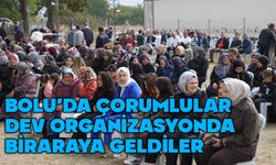 Bolu'da Çorumlular biraraya geldi