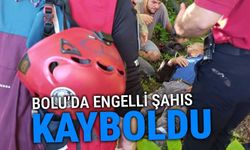 Bolu'da engelli şahıs kayboldu