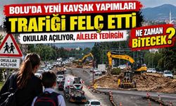 Bolu’da yeni kavşakların yapımı velileri tedirgin ediyor