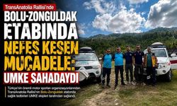 Bolu-Zonguldak Etabında Nefes Kesen Mücadele: UMKE Sahadaydı