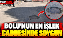 BOLU'NUN EN İŞLEK CADDESİNDE SOYGUN