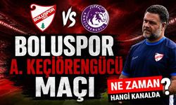 Boluspor, Keçiörengücü’nü Konuk Ediyor