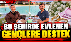 Bu şehirde evlenen gençlere destek