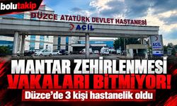 Düzce'de mantardan zehirlenme şüphesiyle 3 kişi hastaneye kaldırıldı