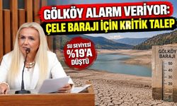 Gölköy Alarm Veriyor: Çele Barajı İçin Kritik Talep