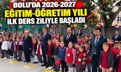 Bolu'da 2026-2027 eğitim-öğretim yılı ilk ders ziliyle başladı