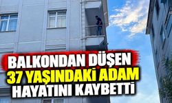 Balkondan Düşen 37 Yaşındaki Adam Hayatını Kaybetti