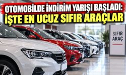 Otomobilde İndirim Yarışı Başladı: İşte En Ucuz Sıfır Araçlar