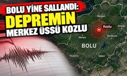 Bolu Yine Sallandı: Depremin Merkez Üssü Kozlu
