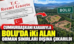Cumhurbaşkanı Kararıyla Bolu’da İki Alan Orman Sınırları Dışına Çıkarıldı