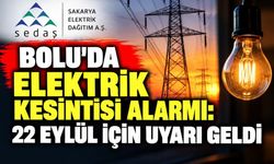 Bolu’da Elektrik Kesintisi Alarmı: 22 Eylül İçin Uyarı Geldi