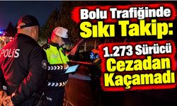 Bolu Trafiğinde Sıkı Takip: 1.273 Sürücü Cezadan Kaçamadı