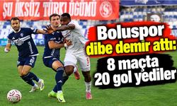 Boluspor dibe demir attı: 8 maçta 20 gol yediler