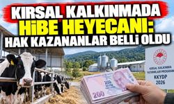Kırsal Kalkınmada Hibe Heyecanı: Hak Kazananlar Belli Oldu