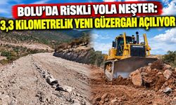 Bolu’da Riskli Yola Neşter: 3,3 Kilometrelik Yeni Güzergah Açılıyor