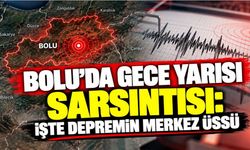 Bolu’da Gece Yarısı Sarsıntısı: İşte Depremin Merkez Üssü
