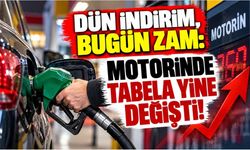 Dün İndirim, Bugün Zam: Motorinde Tabela Yine Değişti!