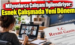 Milyonlarca Çalışanı İlgilendiriyor: Esnek Çalışmada Yeni Dönem