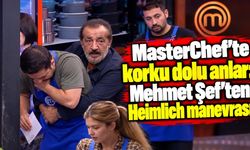 MasterChef'te korku dolu anlar: Mehmet Şef'ten Heimlich manevrası