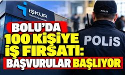Bolu’da 100 kişiye iş fırsatı: Başvurular başlıyor