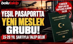 Yeşil pasaport için yeni meslek grubu sıraya girdi!