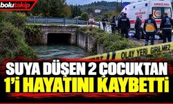 Suya düşen 2 çocuktan 1'i hayatını kaybetti