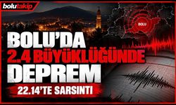 Bolu’da 2.4 Büyüklüğünde Deprem