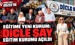 Komşu İlimiz Düzce’de Eğitime Yeni Kurum: Dicle Say Eğitim Kurumu Açıldı